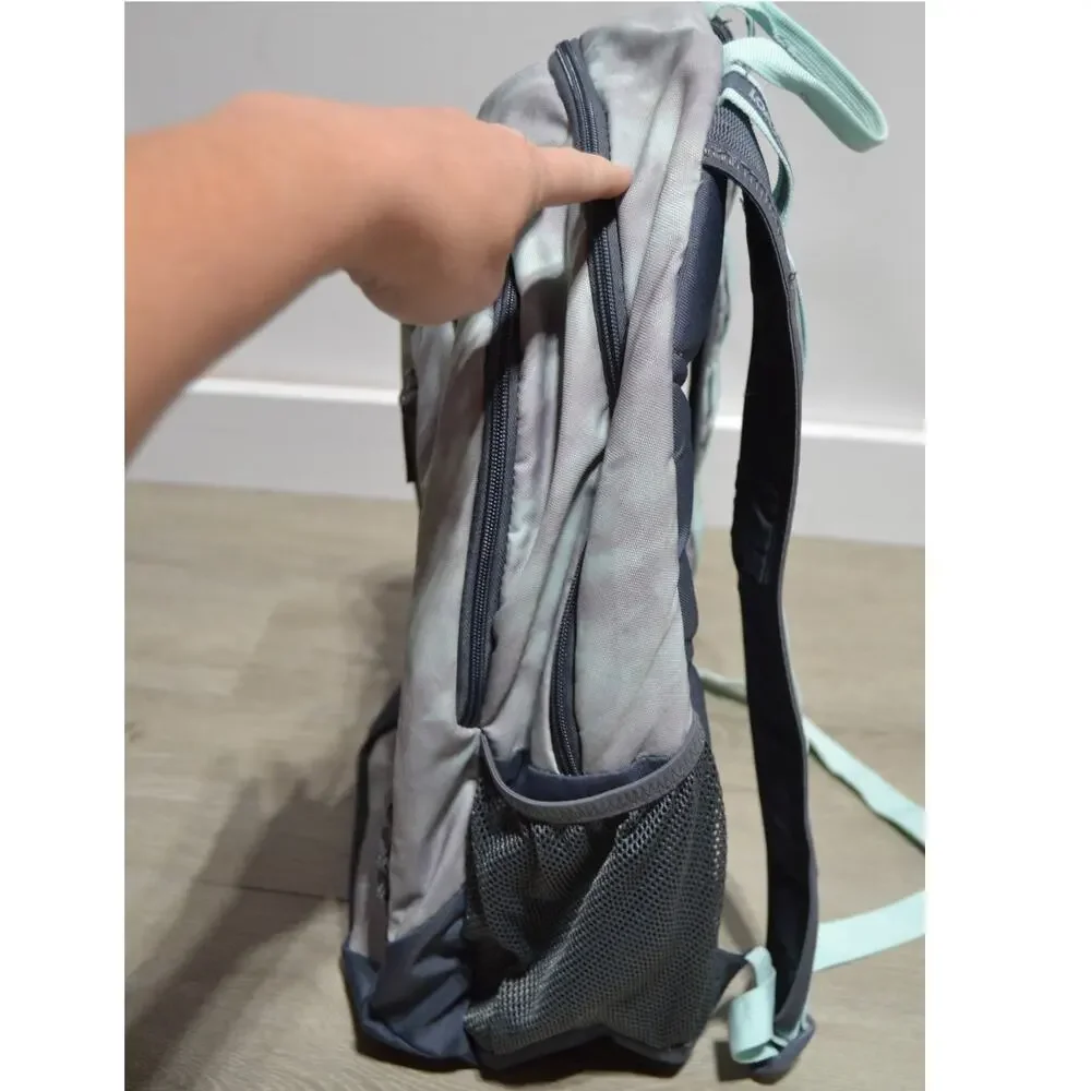 Adidas Girl's Excel 6 Gray & Blue Backpack Travel School